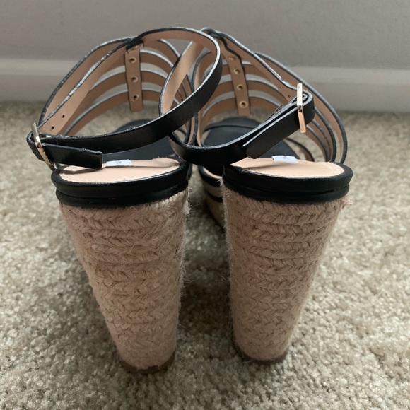 $375 Diane von Furstenberg Gabby Platform Wedge
